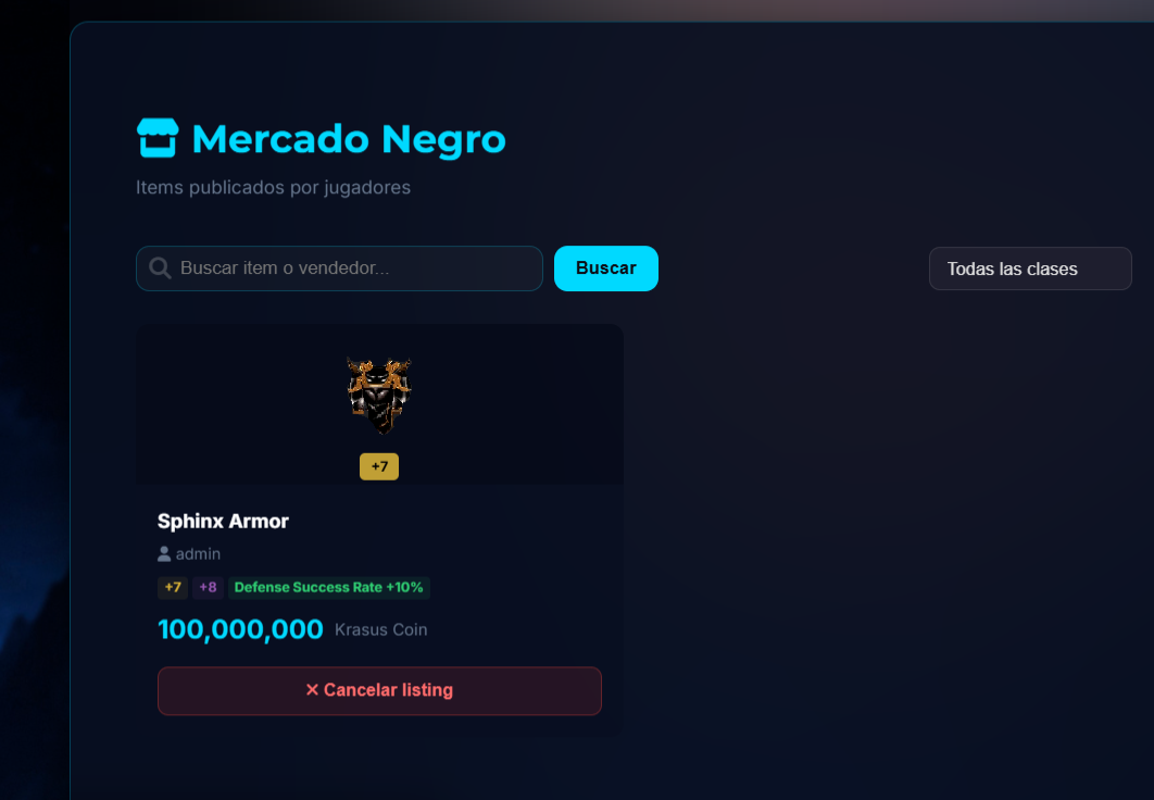 MERCADO NEGRO P2P